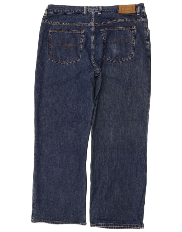 TOMMY HILFIGER Mens Straight Jeans W40 L32 Blue Cotton