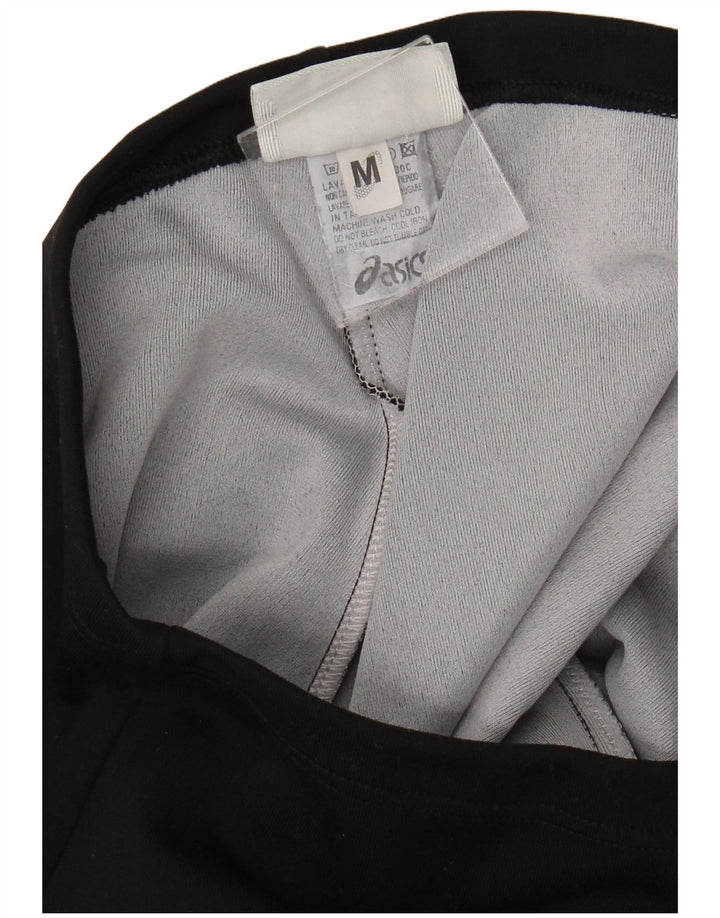 ASICS Womens Tracksuit Trousers UK 12 Medium Black Polyamide