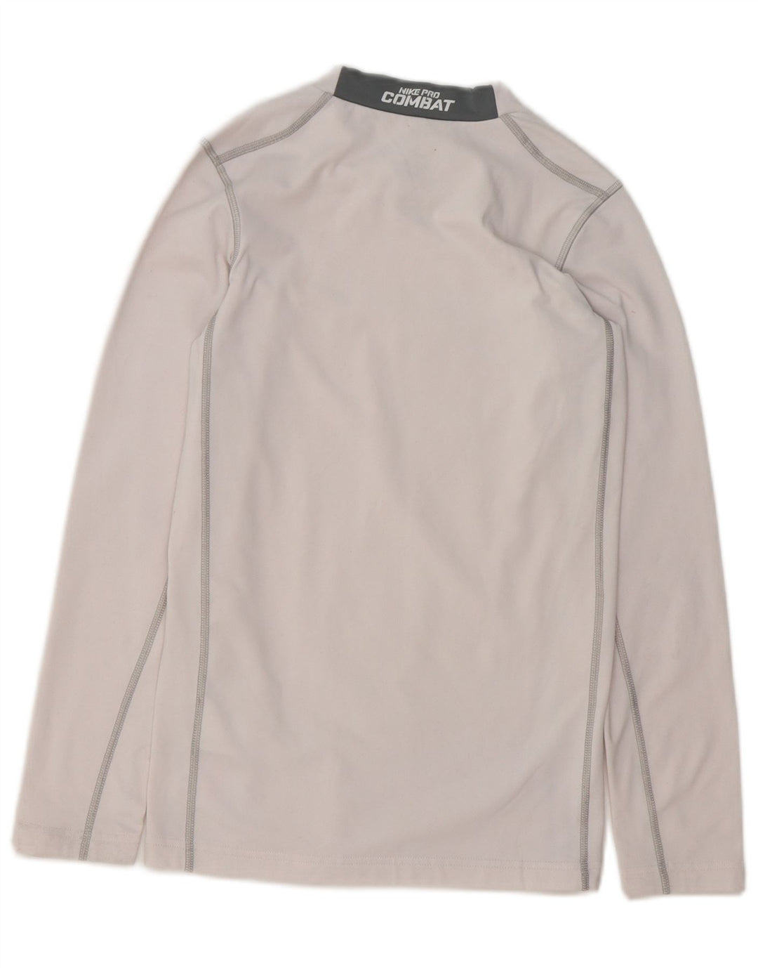 Nike Boys Dri Fit Top Long Sleeve 13-14 Years XL White Polyester