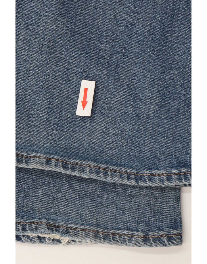 Levi's Womens 715 Bootcut Jeans W32 L30 Blue Cotton