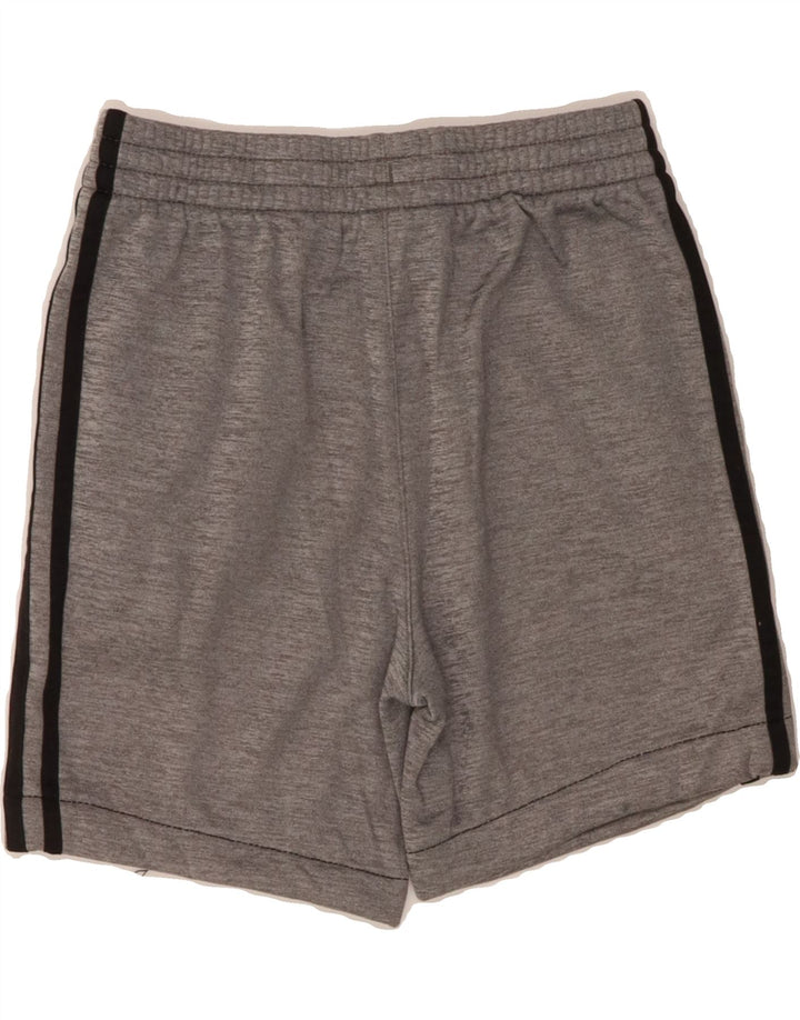ADIDAS Boys Sport Shorts 9-10 Years Medium Grey Cotton Vintage Adidas and Second-Hand Adidas from Messina Hembry 