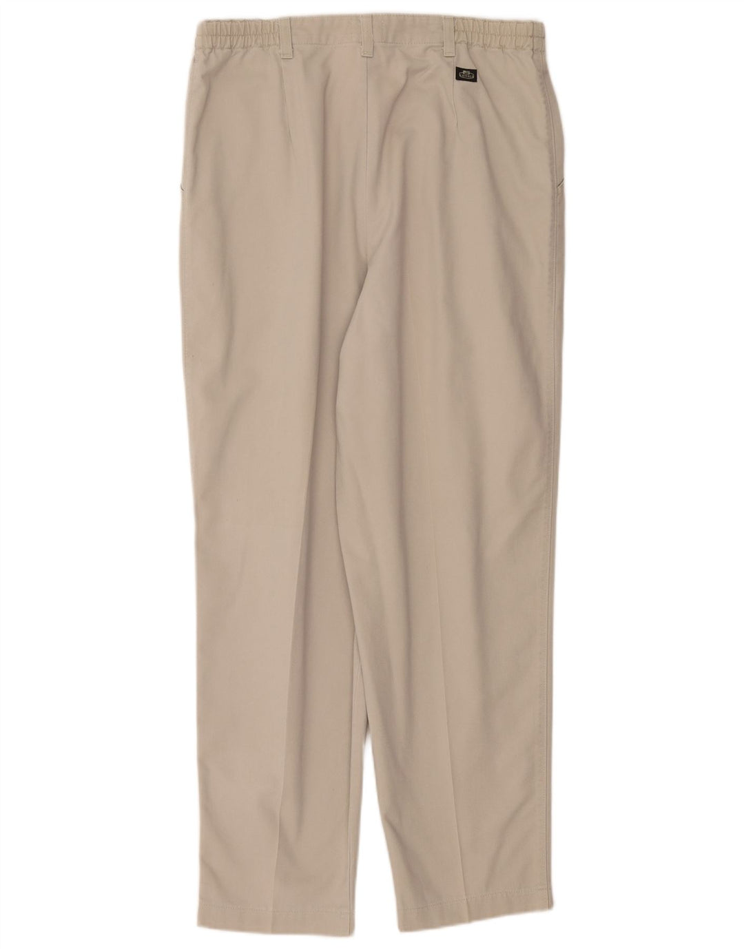 LEE Womens High Waist Pegged Chino Trousers US 16 2XL W40 L29 Beige Cotton