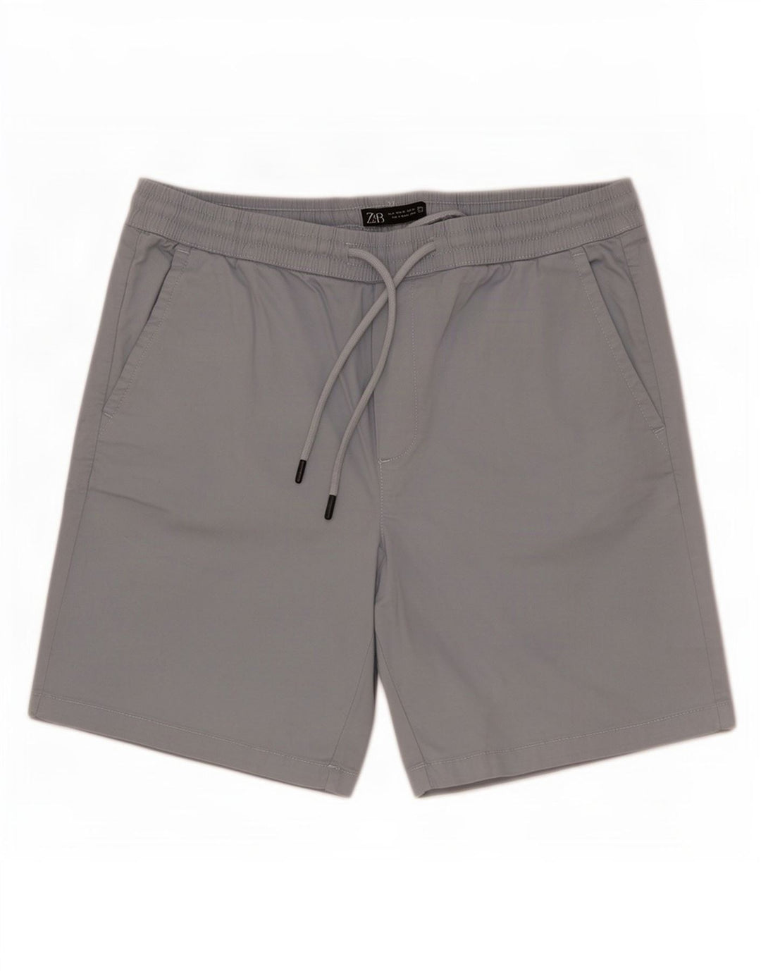 Zara Mens Chino Shorts Medium W31 Blue
