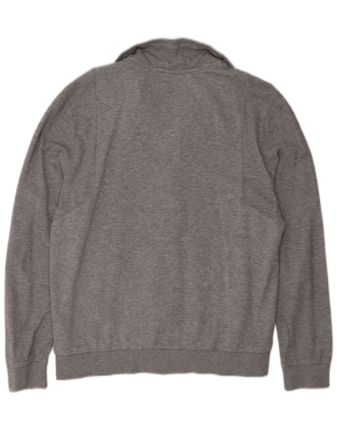 Hugo Boss Mens Tracksuit Top Jacket Medium Grey Cotton