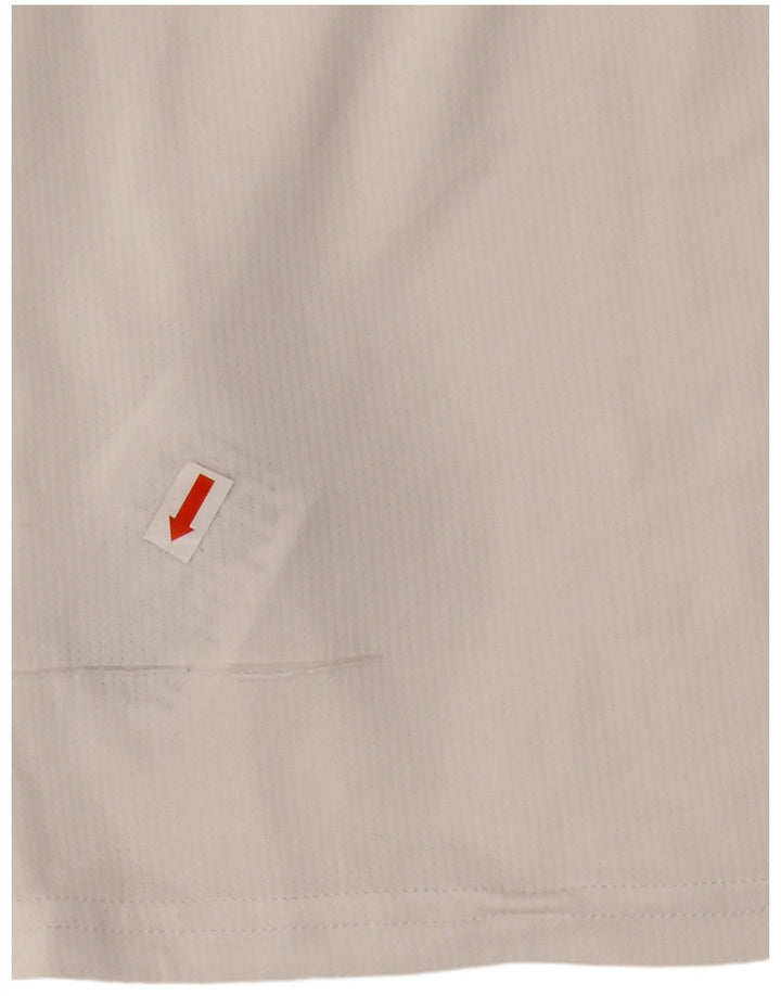 ADIDAS Mens Climacool T-Shirt Top Small Off White Polyester