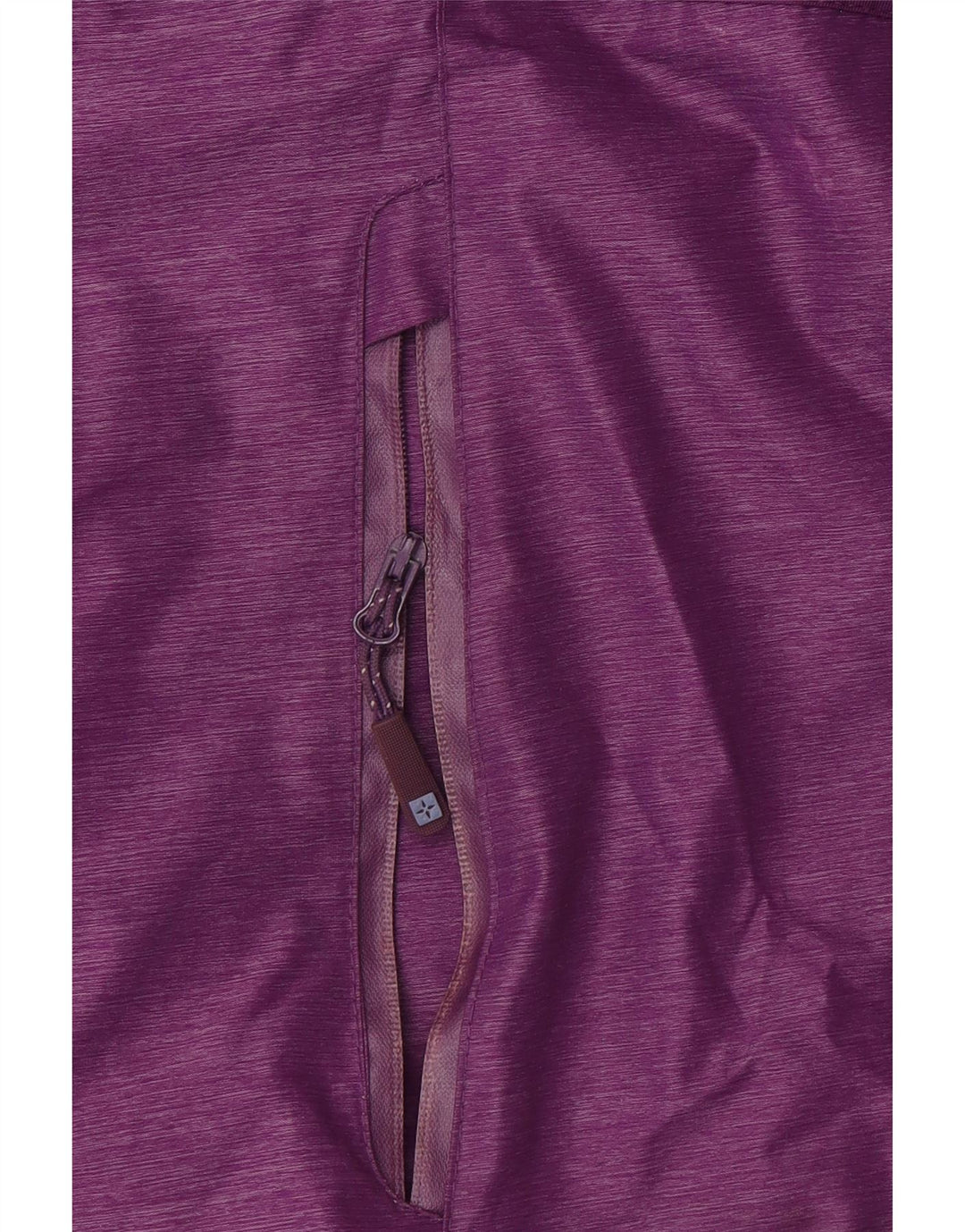 MOUNTAIN WAREHOUSE Womens Rain Jacket UK 14 Medium  Purple Colourblock