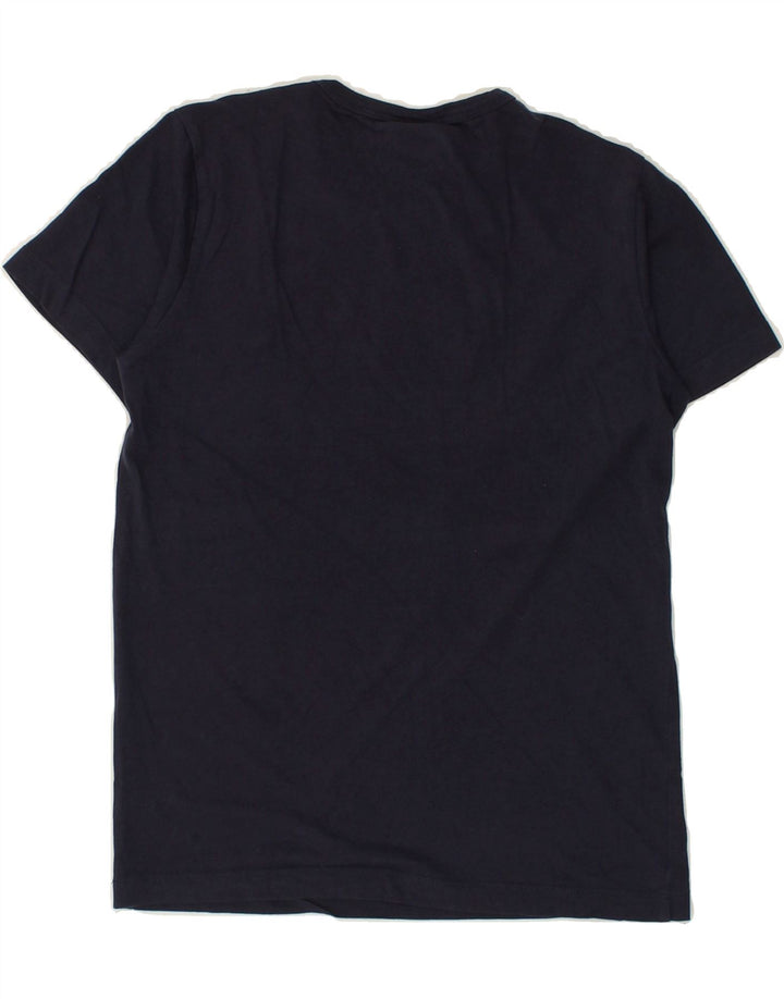 CHAMPION Boys Graphic T-Shirt Top 9-10 Years Medium Navy Blue | Vintage Champion | Thrift | Second-Hand Champion | Used Clothing | Messina Hembry 