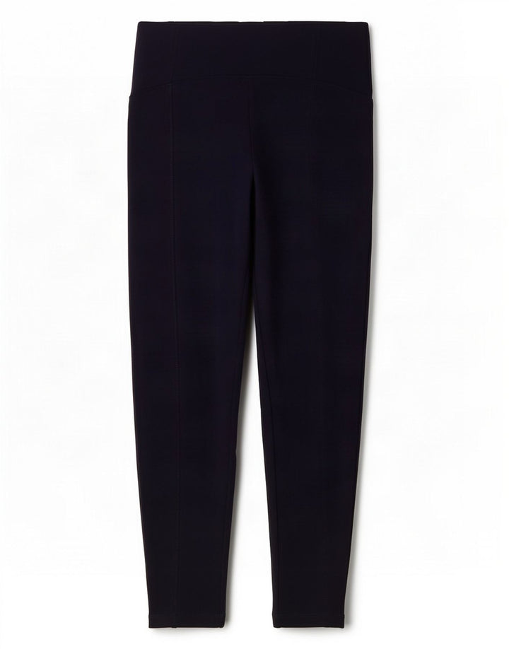 Marks & Spencer Womens Leggings UK 12 Medium Navy Blue