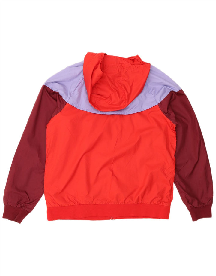 NIKE Boys Tracksuit Top Jacket 13-14 Years XL Multicoloured Colourblock