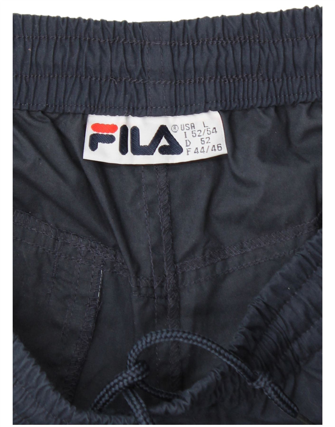 Fila Mens Capri Tracksuit Trousers Large  Navy Blue Polyester