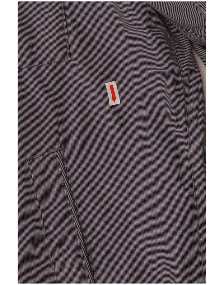 GEOX RESPIRA Mens Utility Jacket UK 42 XL Blue Polyester