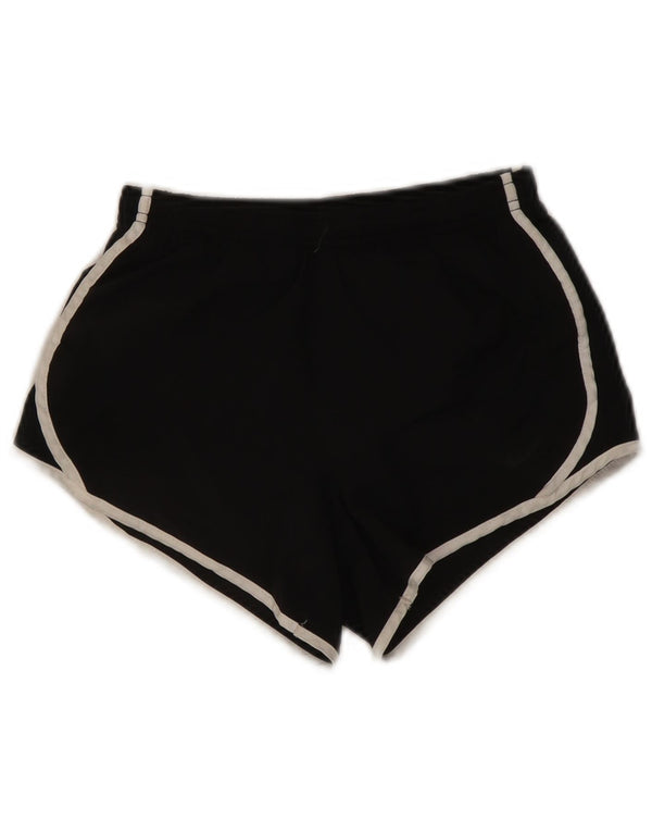Nike Womens Dri Fit Sport Shorts UK 12 Medium Black Polyester