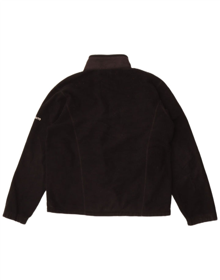 Musto Mens Fleece Jacket UK 38 Medium Black Polyester