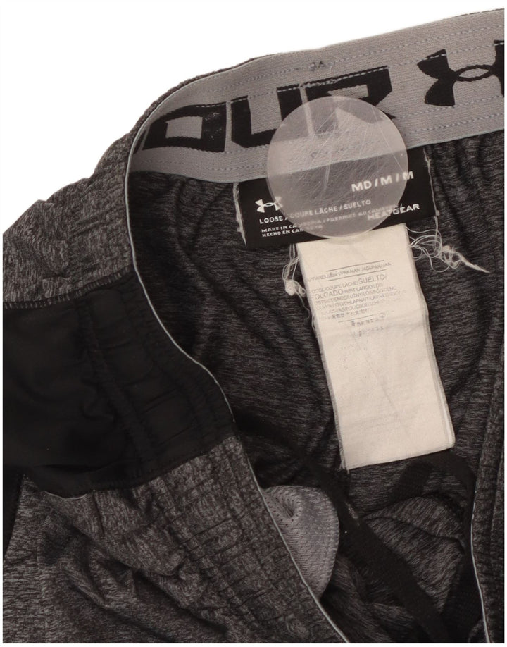 UNDER ARMOUR Mens Heat Gear Sport Shorts Medium  Grey Colourblock