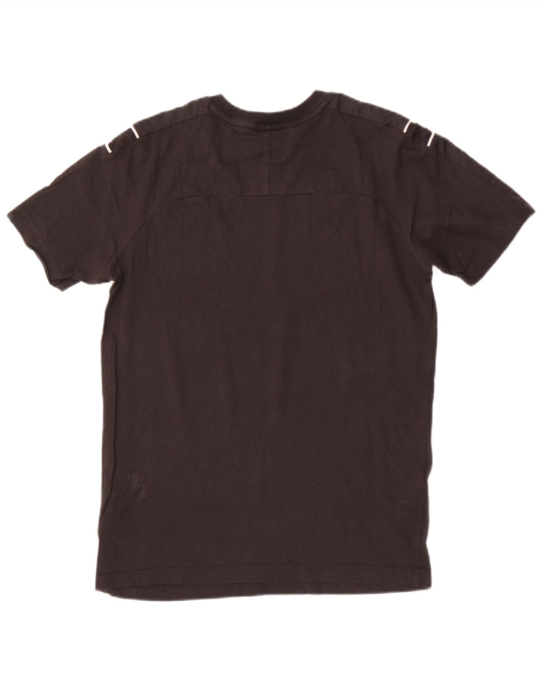 Puma Mens T-Shirt Top Small Black Cotton
