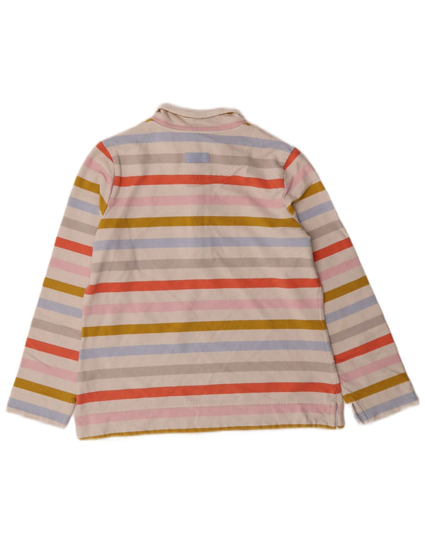 Joules Womens Sweatshirt Jumper UK 14 Large Multicoloured Striped Classic