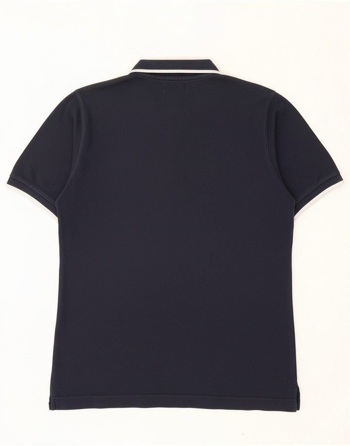 KAPPA Mens Polo Shirt Small Navy Blue Cotton