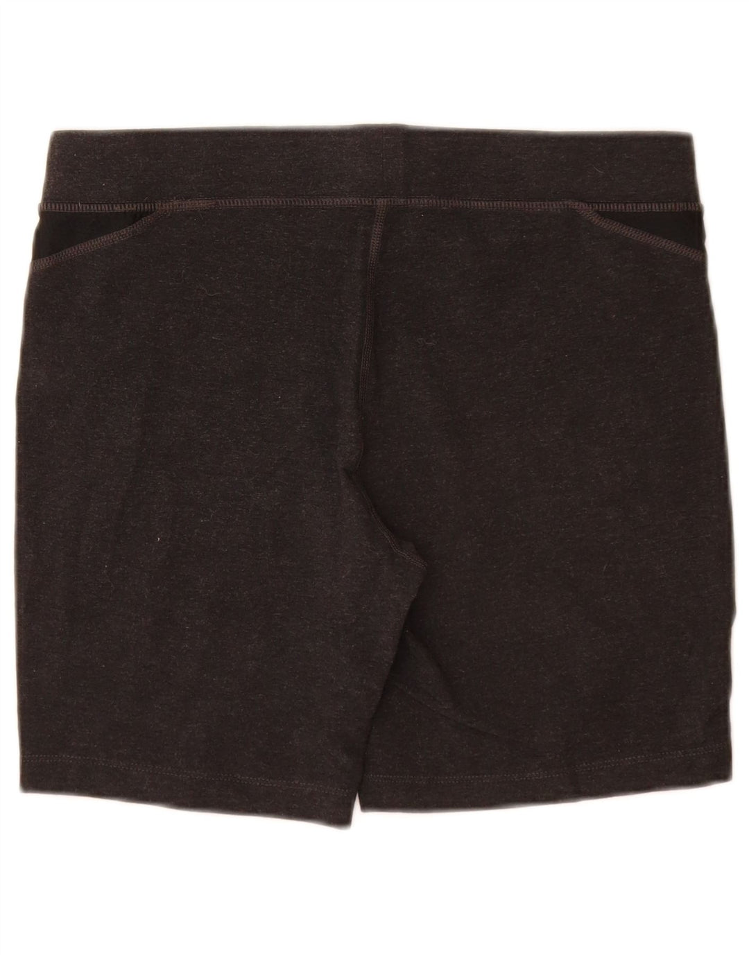 FILA Womens Sport Shorts UK 8 Small Grey Colourblock Cotton