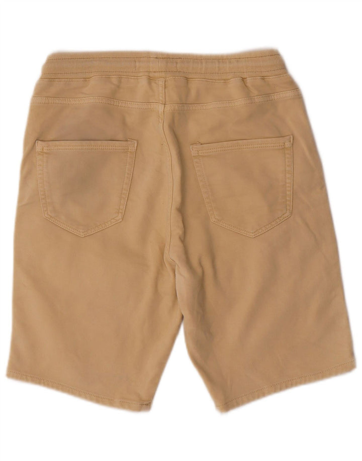 Zara Mens Cargo Shorts Medium W31  Beige