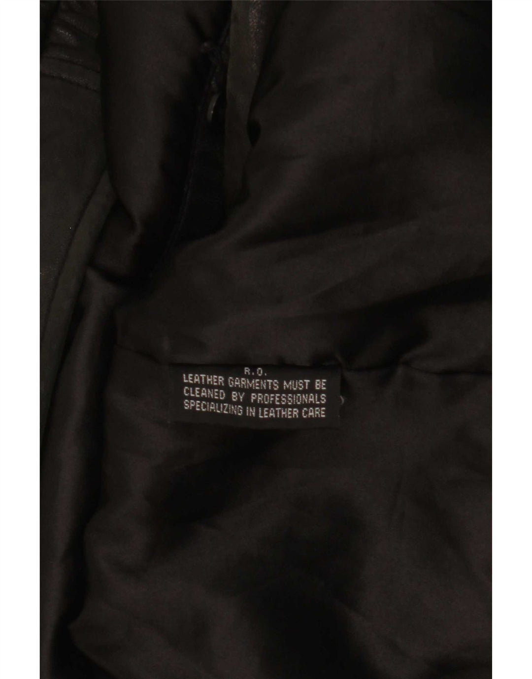 Hathaway Mens Leather Jacket UK 42 XL Black Leather