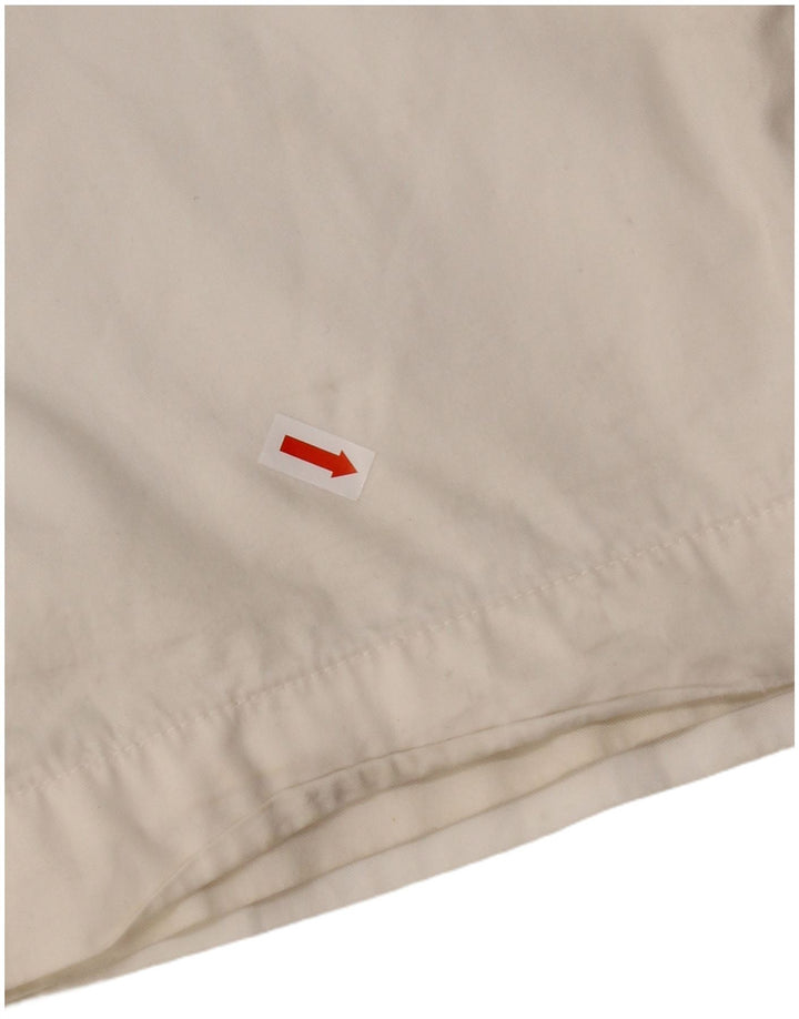 DIESEL Womens Loose Fit Chino Trousers W28 L31 White Cotton