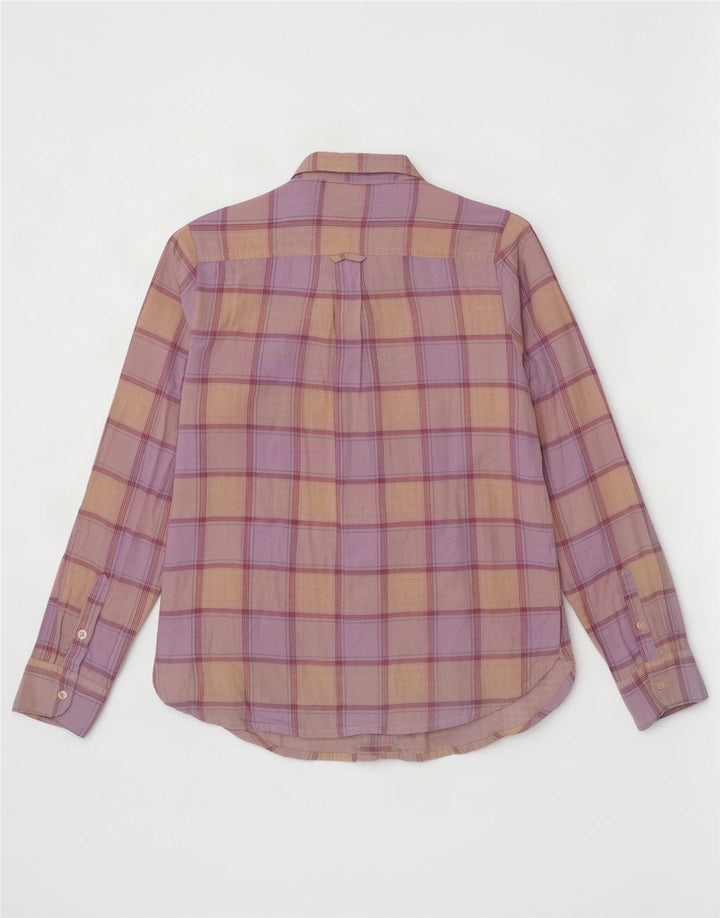 Fat Face Womens Shirt UK 12 Medium Multicoloured Check Cotton