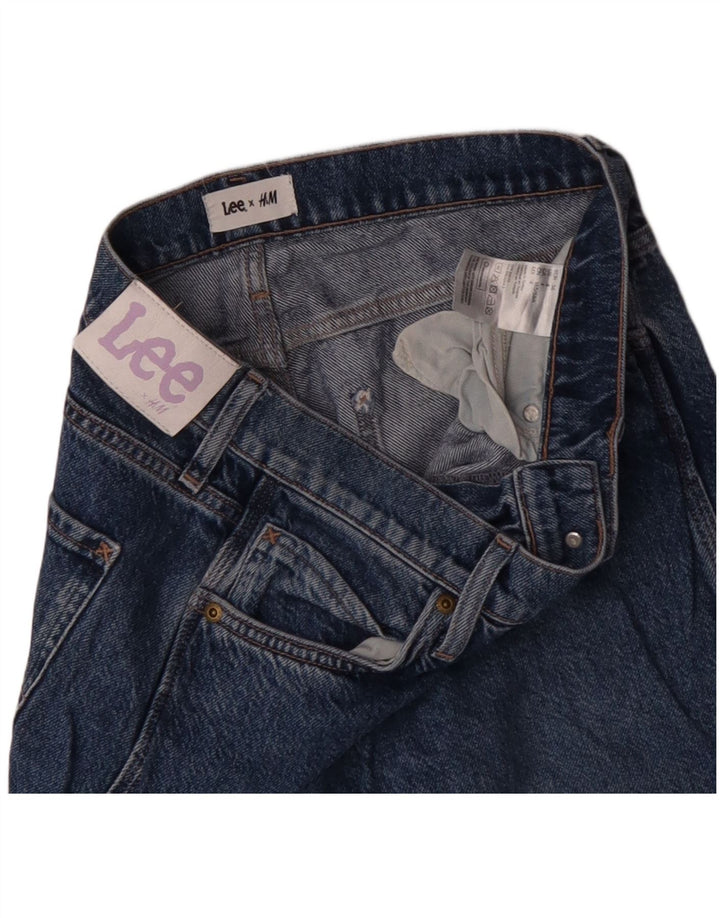 LEE Womens Straight Jeans US 4 Small W30 L31 Blue Cotton