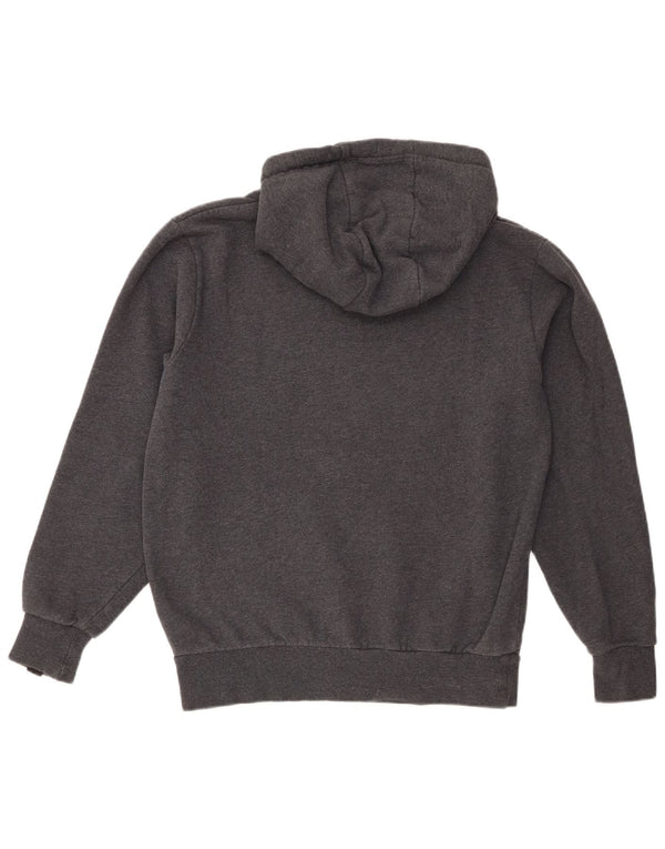 Ellesse Mens Graphic Hoodie Jumper Medium Grey Cotton