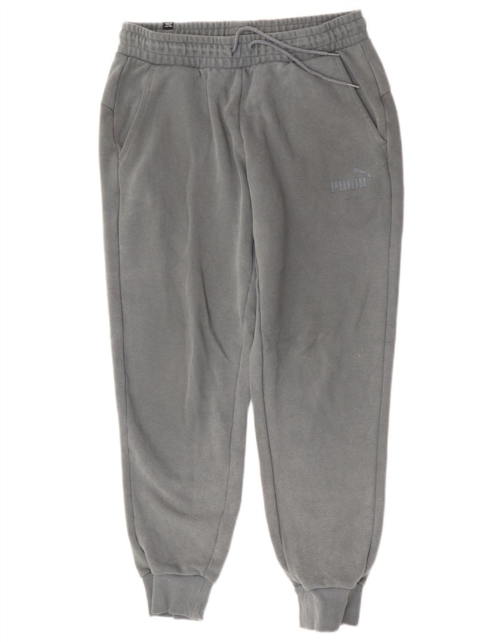 Puma Mens Tracksuit Trousers Joggers Medium Green Cotton