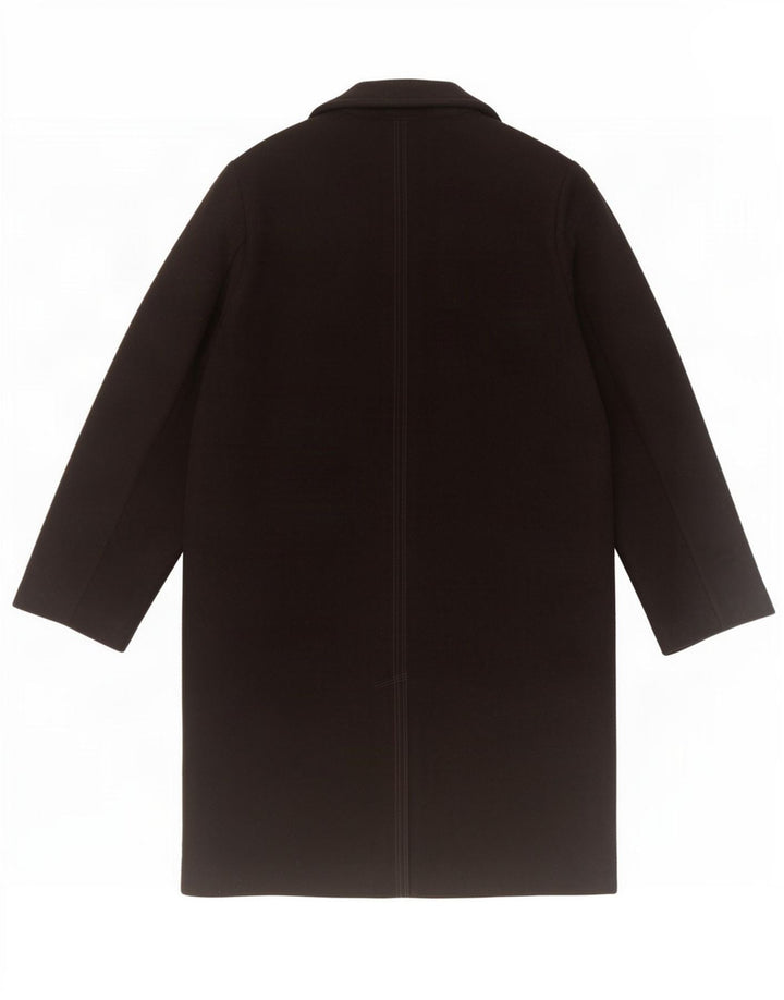 Zara Girls Overcoat 13-14 Years Black Polyester