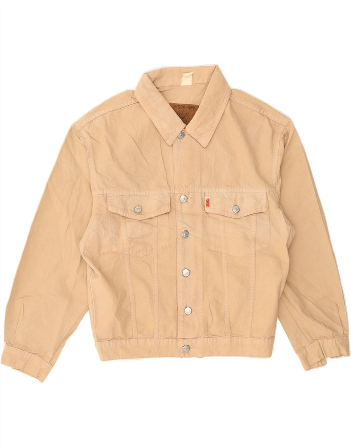 SISSY - BOY Boys Denim Jacket 13-14 Years Beige Vintage Sissy - Boy and Second-Hand Sissy - Boy from Messina Hembry 