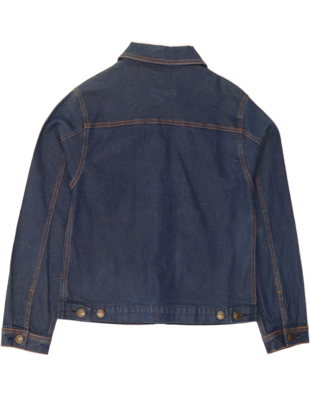 S.OLIVER Womens Denim Jacket UK 14 Large Navy Blue Cotton Vintage S.Oliver and Second-Hand S.Oliver from Messina Hembry 