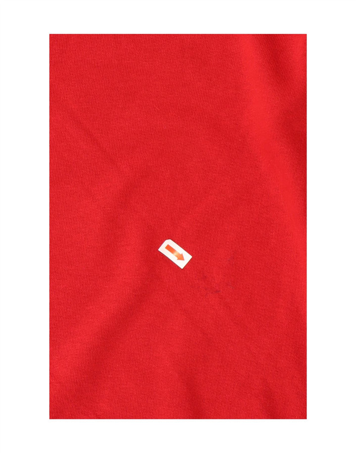 CHAMPION Womens Graphic Sweatshirt Jumper UK 16 Large Red Vintage Champion and Second-Hand Champion from Messina Hembry 