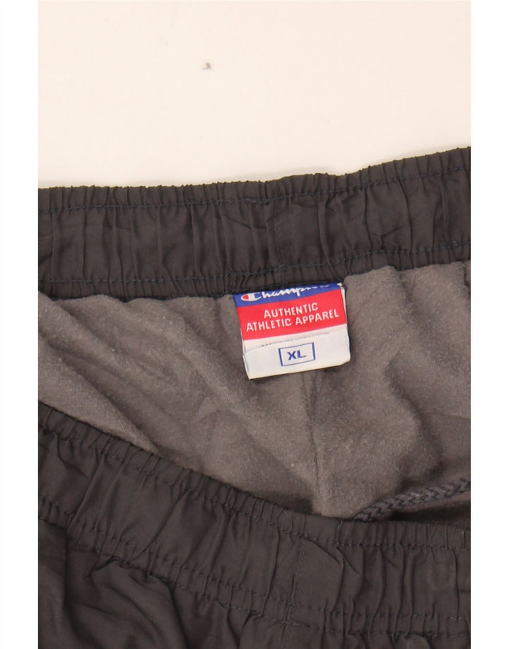 CHAMPION Mens Tracksuit Trousers XL  Grey Polyester Vintage Champion and Second-Hand Champion from Messina Hembry 