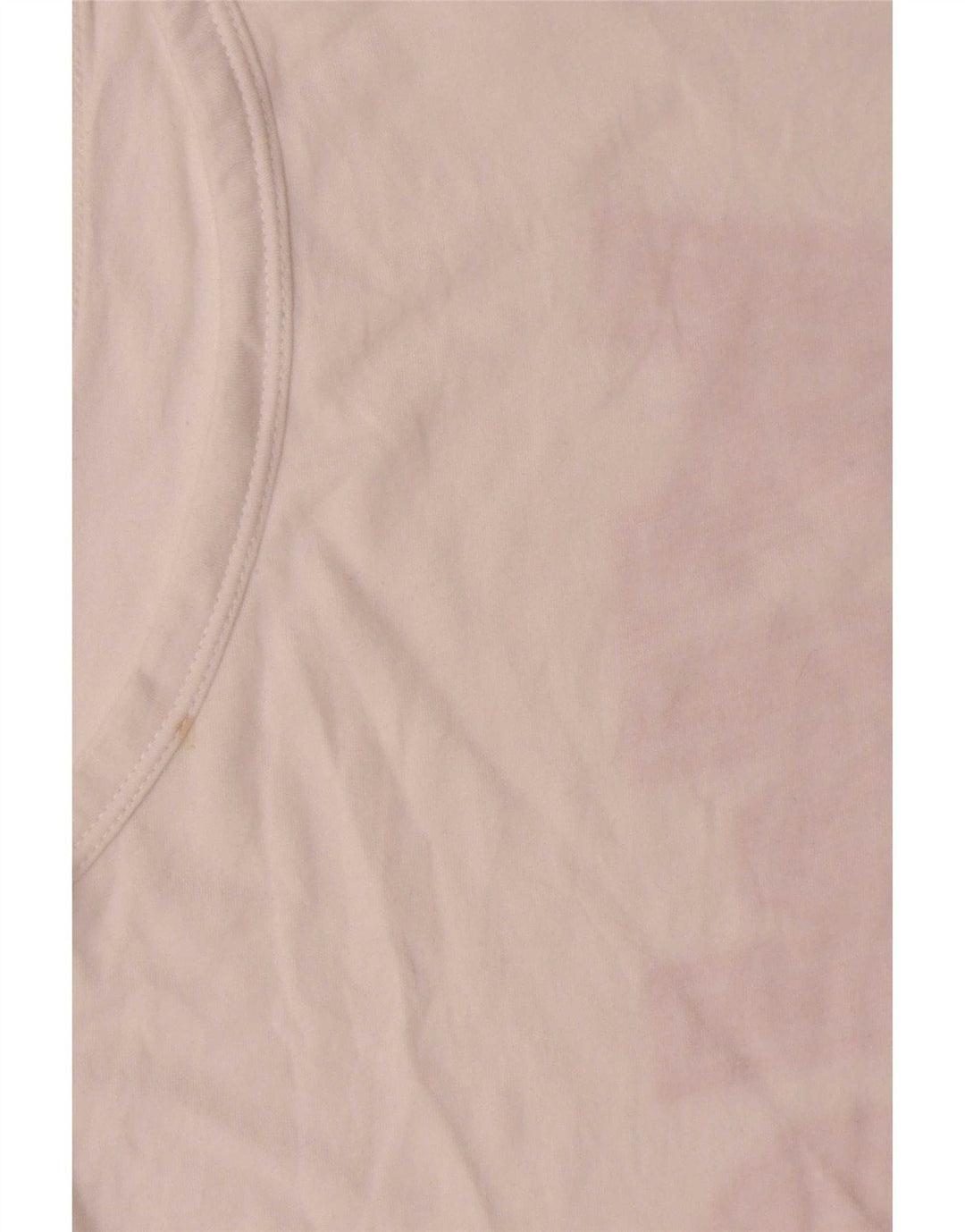 Puma Womens Oversized Graphic Vest Top UK 10 Small White Cotton