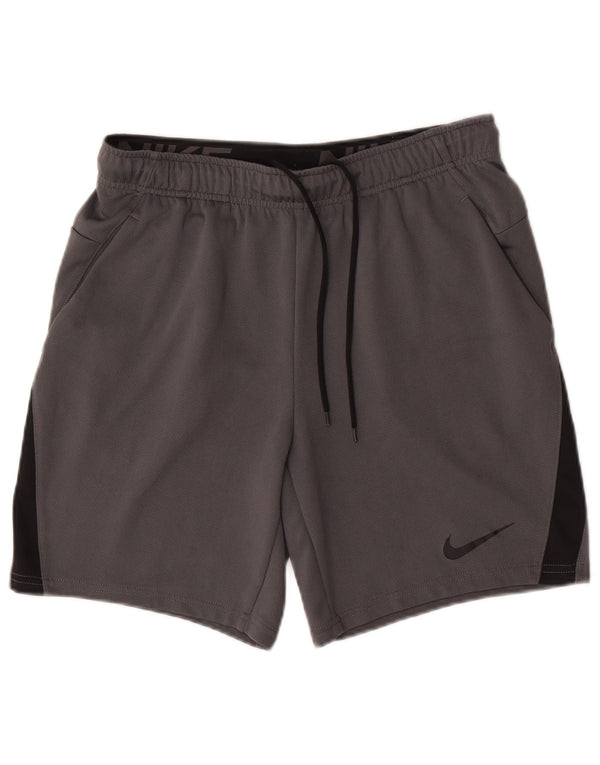 Nike Mens Dri Fit Sport Shorts Medium  Grey Colourblock Polyester