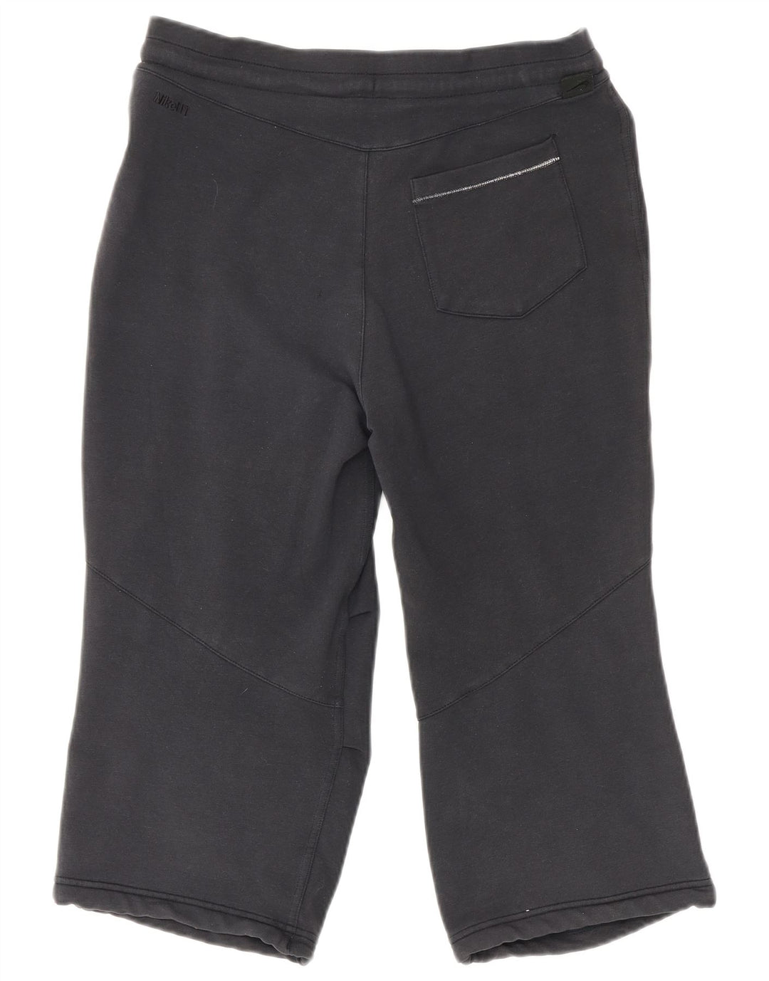 NIKE Womens Capri Tracksuit Trousers UK 6/8 XS  Black Cotton Vintage Nike and Second-Hand Nike from Messina Hembry 