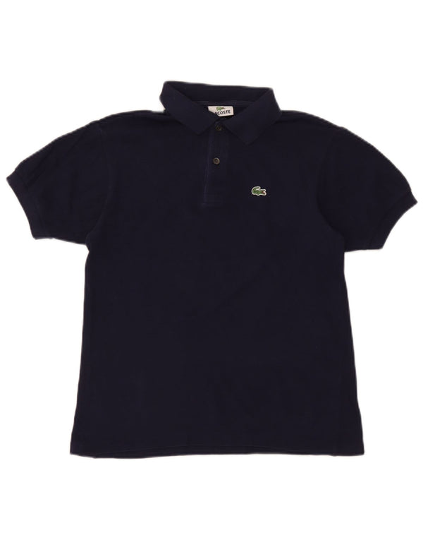 Lacoste Boys Polo Shirt 13-14 Years Navy Blue Cotton