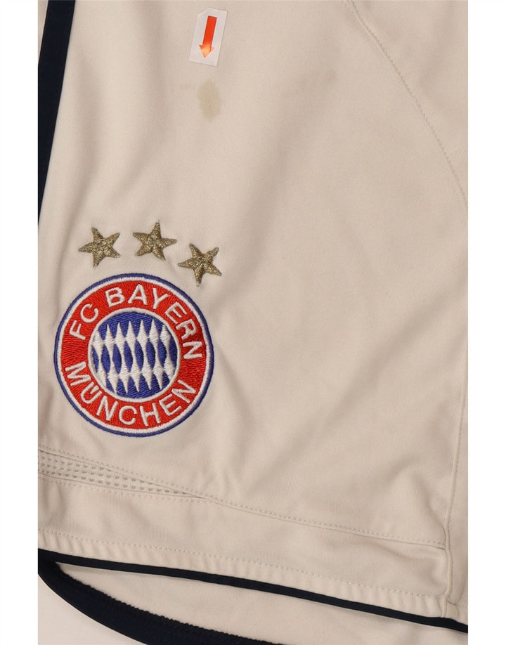 ADIDAS Mens FC Bayern Munchen Sport Shorts UK 42 Large  White Colourblock