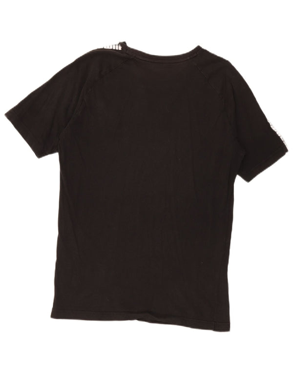 Puma Mens Graphic T-Shirt Top Medium Black