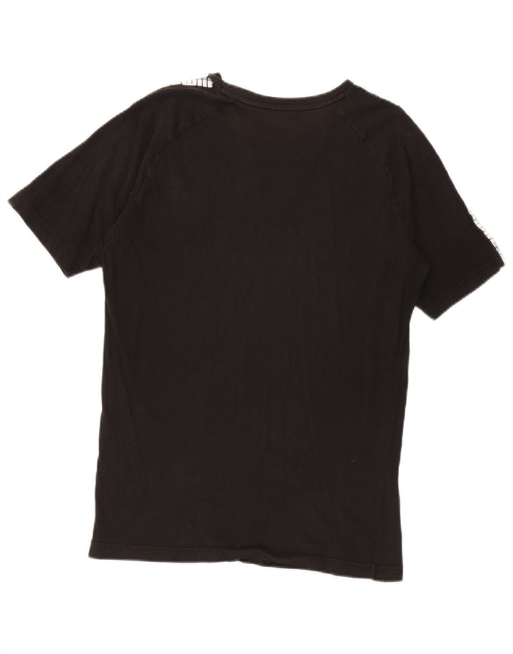 Puma Mens Graphic T-Shirt Top Medium Black