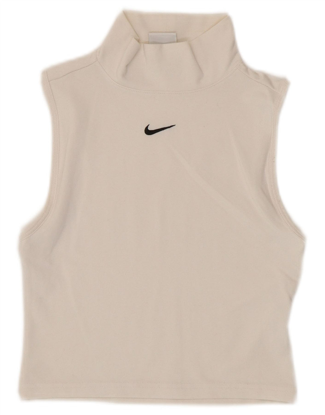 Nike Womens Crop Vest Top UK 4 XS White