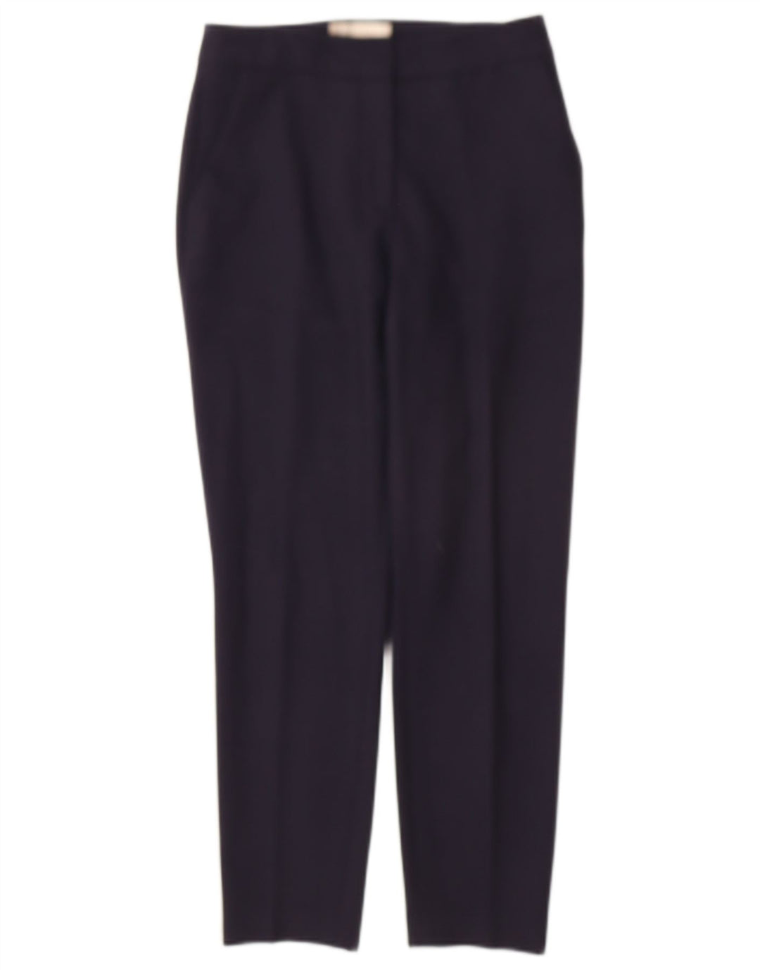 HOBBS Womens Slim Chino Trousers Medium W28 L28 Navy Blue Wool