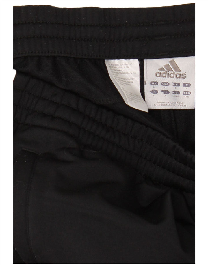 Adidas Mens Tracksuit Trousers Large  Black Polyester