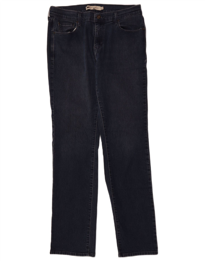 LEVI'S Womens 506 Straight Jeans US 10 Large W32 L32 Blue