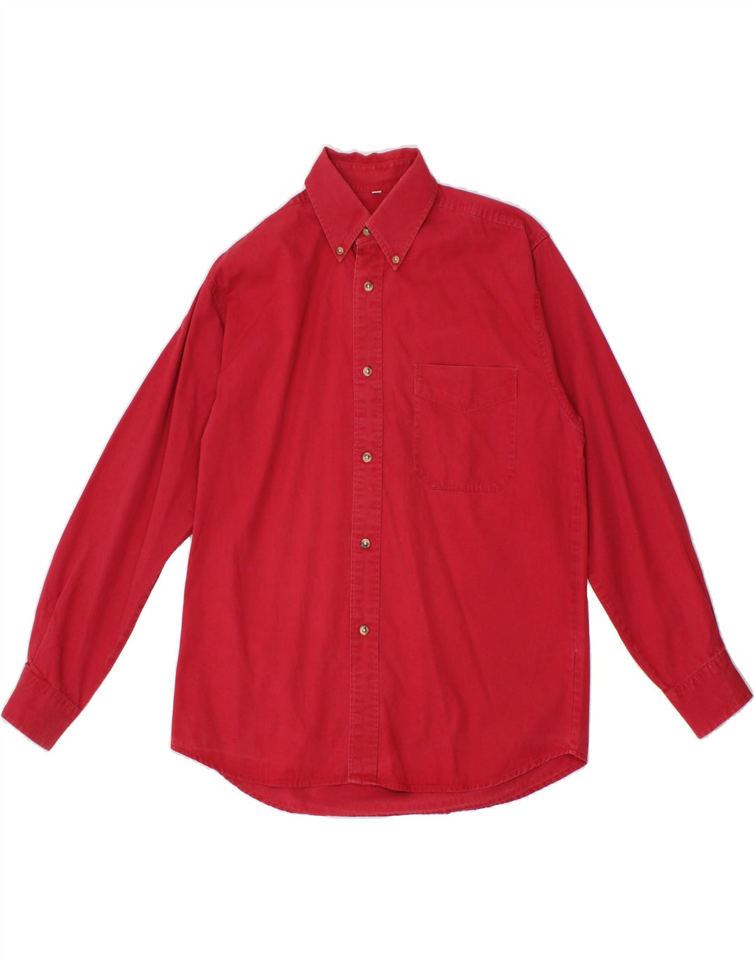 BOGGI Mens Shirt Small Red Cotton Vintage Boggi and Second-Hand Boggi from Messina Hembry 