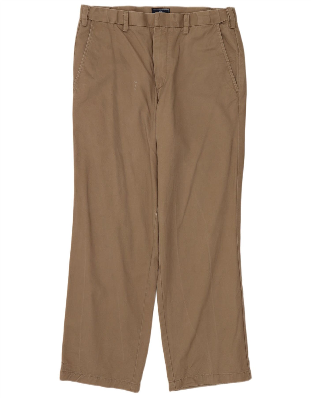 DOCKERS Mens Straight Classic Fit Chino Trousers W33 L30 Beige Cotton