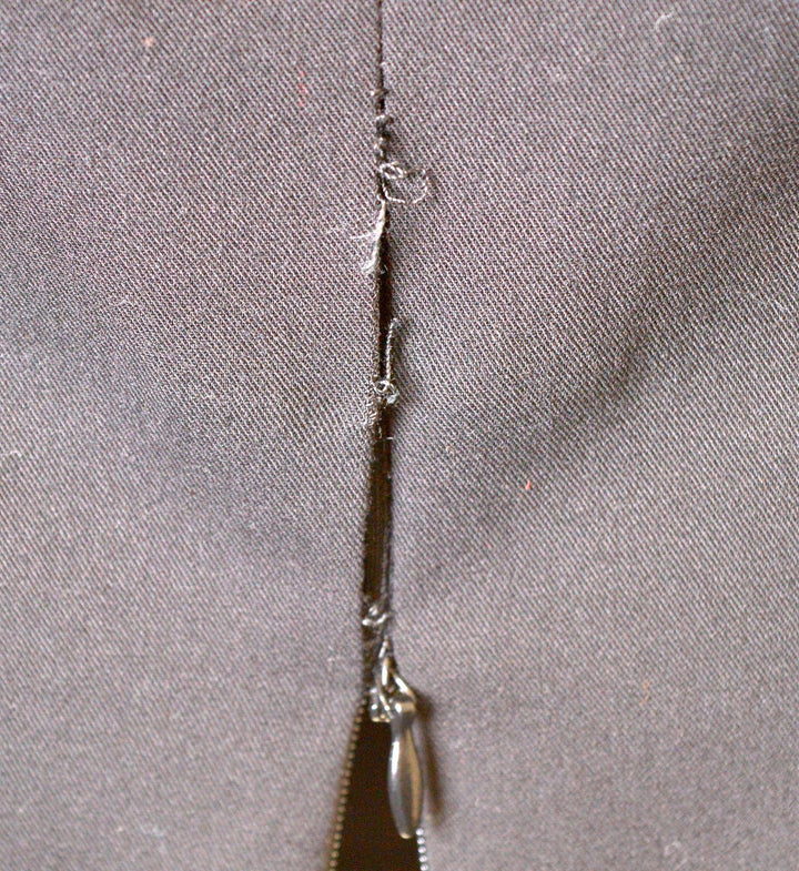 ROCCOBAROCCO Womens Pencil Skirt IT 46 Large W34 Black Polyester - Second Hand & Vintage Designer Clothing - Messina Hembry